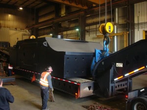 Image of Equipment Being Loaded Up